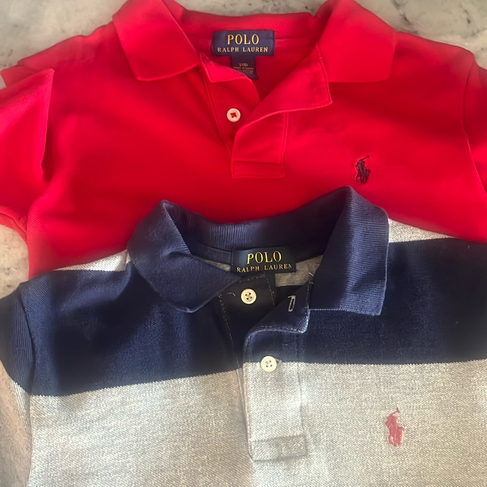 SET OF 2 POLO RALPH LAUREN SIZE 8 BOYS